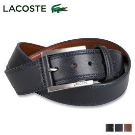 ラコステ LACOSTE ベルト メンズ BELT ブラック ネイビー ダークブラウン 黒 LB67865