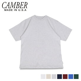 【クーポンで最大1000円OFF！5/1 10:59まで】 CAMBER キャンバー Tシャツ 半袖 メンズ レディース 無地 301 T-SHIRT 8OZ MAX WT ホワイト ベージュ グレー ネイビー バーガンディー ブルー ダーク グリーン 白