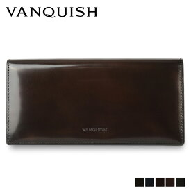 【クーポンで最大1000円OFF！5/1 10:59まで】 ヴァンキッシュ VANQUISH 財布 長財布 メンズ 本革 LONG WALLET グレー ネイビー ブラウン ワイン グリーン VQM-43190