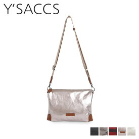 【クーポンで最大1000円OFF！5/1 10:59まで】 イザック Y’SACCS ショルダーバッグ レディース 撥水 SIMPLE SQUARE SHOULDER ブラック グレー レッド ピンク ゴールド 黒 Y92-04-01 母の日