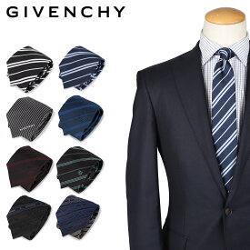 【クーポンで最大1000円OFF！3/29 10:59まで】 ジバンシー GIVENCHY ネクタイ メンズ シルク ブランド 結婚式 TIE ブラック グレー ネイビー 黒 210902-03