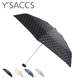 イザック Y’SACCS 折りたたみ傘 レディース 軽量 折り畳み PORTABLE UMBRELLA ブラック グレージュ ネイビー ベージュ 黒 Y71-90-02 母の日