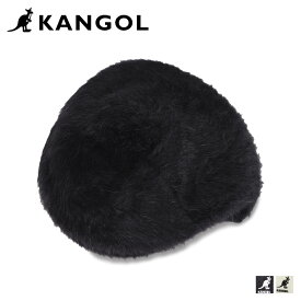 【クーポンで最大1000円OFF！5/1 10:59まで】 カンゴール KANGOL ハンチング 帽子 ベレー帽 メンズ レディース ファー FURGORA 504 ブラック アイボリー 黒 108-169202