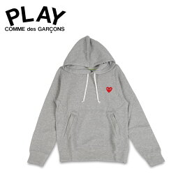 【クーポンで最大1000円OFF！5/16 10:59まで】 プレイ コムデギャルソン PLAY COMME des GARCONS パーカー スウェット プルオーバー メンズ RED HEART PLAY HOODED SWEATSHIRT グレー T170