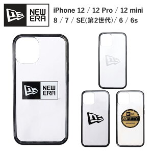 �y�ő�1000�~OFF�N�[�|�����s�� 6/11 11:59�܂ŁI�z �j���[�G�� NEW ERA �X�}�z�P�[�X �X�}�z�V�����_�[ iPhone 12 12 Pro mini SE 8 7 6 6s �g�� �A�C�t�H�� �����Y ���f�B�[�X HYBRID CLEAR BACK CASE �N���A �y��
