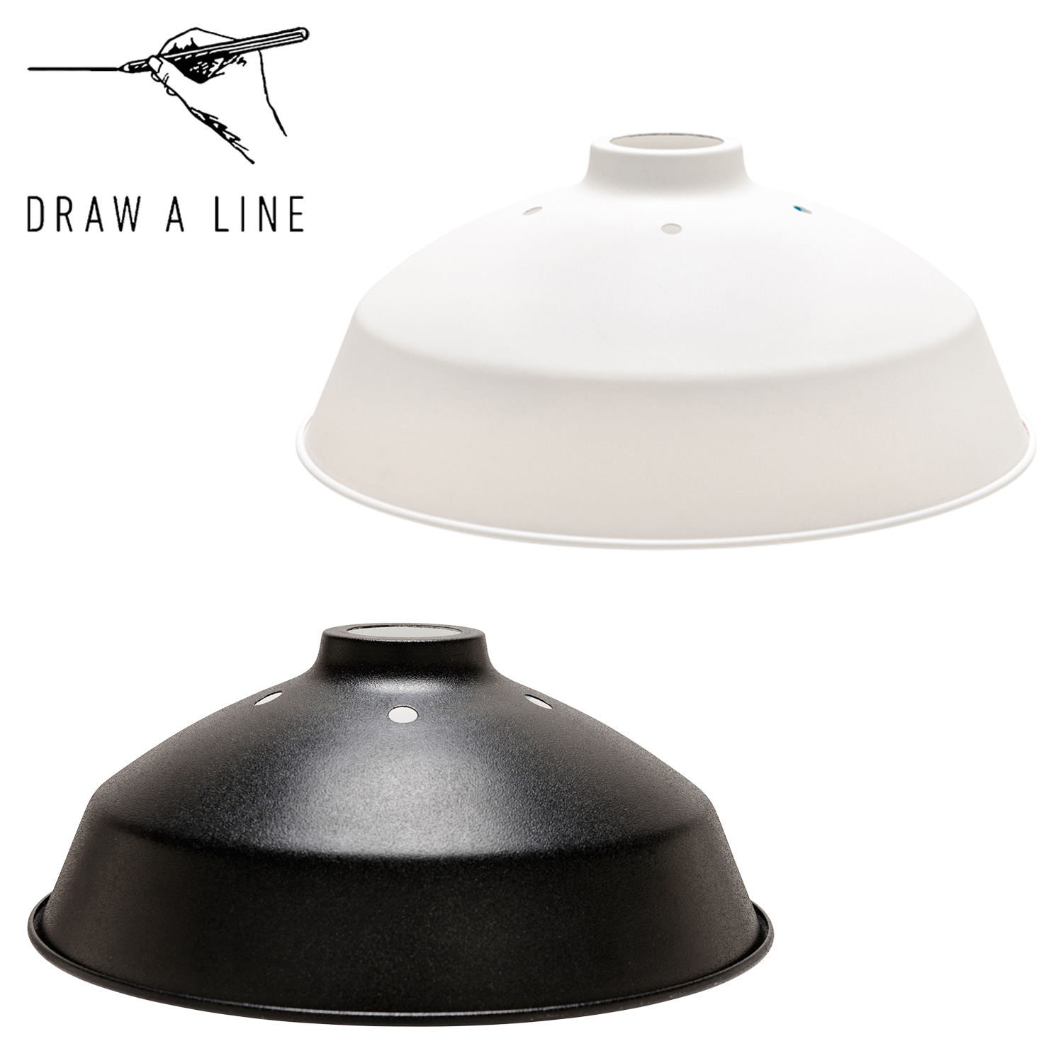  ドローアライン DRAW A LINE ランプ 関節照明 ライト シェードのみ つっぱり棒 照明器具 203 Shade 縦取付専用 LED対応 アンティーク D-BS