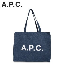 【クーポンで最大1000円OFF】 A.P.C. アーペーセー トートバッグ メンズ レディース デニム SHOPPING DIANE ブルー COETK M61443