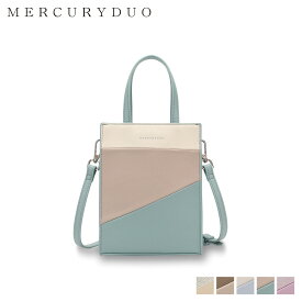 マーキュリーデュオ MERCURYDUO ショルダーバッグ ハンドバッグ レディース 斜めがけ 小さめ TRICO COLOR MINI TOTE アイボリー グレージュ ライト ブルー ミント ラベンダー MER-90130B