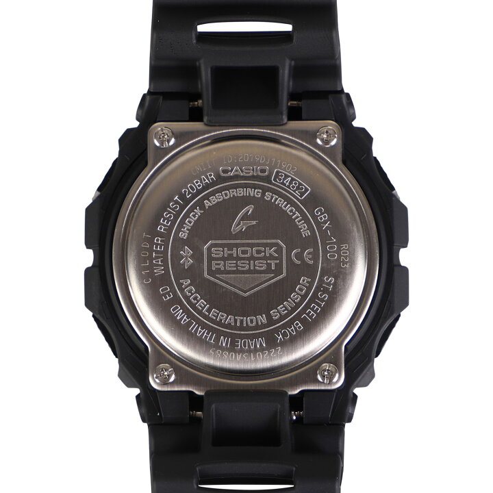 楽天市場】カシオ CASIO G-SHOCK 腕時計 GBX-100NS-1JF Bluetooth連携 