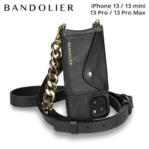 �y�ő�1000�~OFF�N�[�|�����s�� 6/26 11:59�܂ŁI�z BANDOLIER �o���h�����[ iPhone 13 mini 13 13Pro 13 Pro Max �X�}�z�P�[�X �X�}�z�V�����_�[ �g�� �A�C�t�H�� �V���[���b�g �T�C�h�X���b�g �u���b�N�S�[