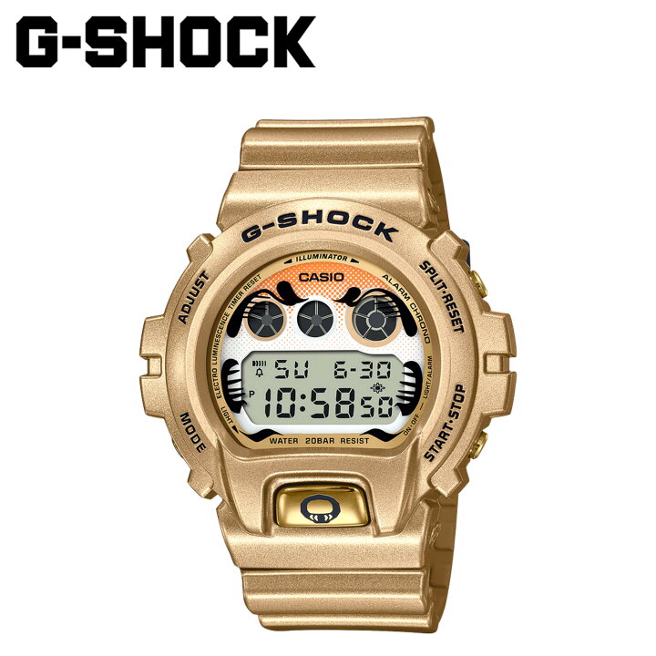 楽天市場】カシオ CASIO G-SHOCK 腕時計 DW-6900GDA-9JR 達磨 防水  