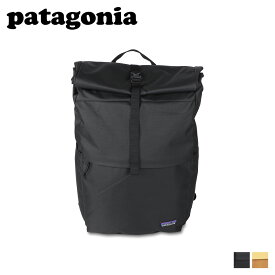 【クーポンで最大1000円OFF！3/29 10:59まで】 パタゴニア patagonia リュック バッグ バックパック アーバー ロール トップ パック メンズ レディース 30L 撥水 大容量 ARBOR ROLL TOP PACK ブラック イエロー 黒 48540