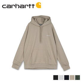 カーハート carhartt パーカー プルオーバー メンズ HOODED SCRIPT EMBROIDERY SWEATSHIRT ブラック グレー ダーク ネイビー ベージュ グリーン 黒 I028937