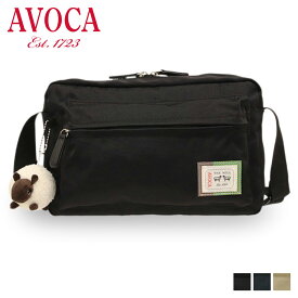 AVOCA アヴォカ ショルダーバッグ 小さめ 斜めがけ レディース 5L SHOULDER BAG ブラック ネイビー ベージュ 黒 AC-003