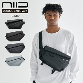 NIID ニード ショルダーバッグ チェストバッグ メンズ レディース 約6L 撥水 RADIANT R1 URBAN SLING ブラック ネイビー ブルー 黒