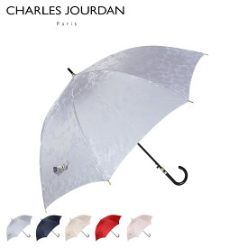 シャルルジョルダン CHARLES JOURDAN 雨傘 長傘 レディース 耐風 LONG UMBRELLA グレー ネイビー ベージュ レッド ピンク 1CJ 11059 母の日