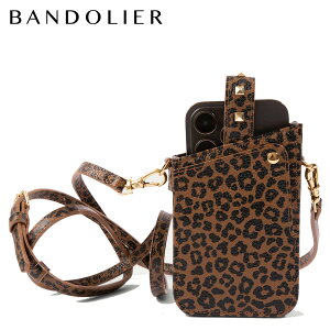 BANDOLIER oh[ X}zP[X X}zV_[ g V_[ ACtH G} tH|[` _[NIp[h Y fB[X EMMA PHONE POUCH DARK LEOPARD Ip[h 42EMI