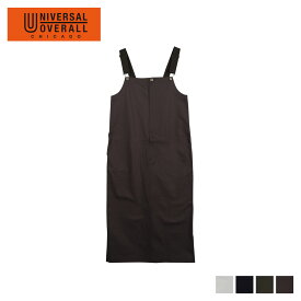 ユニバーサルオーバーオール UNIVERSAL OVERALL ジャンパースカート オックス レディース OX JUMPER SKIRT ホワイト ネイビー カーキ ブラウン 白 U2312783-A