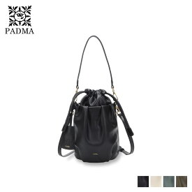 パドマ PADMA ショルダーバッグ ポシェット ミニ レディース 斜めがけ 巾着 キーチャーム付き MINI SHOULDER BAG ブラック アイボリー ブルーグレー カーキ 黒 PAD-30580B