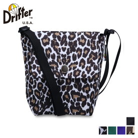 Drifter ドリフター バッグ ショルダーバッグ トートバッグ メンズ レディース FALP POUCH ブラック ベージュ グリーン レオパード ゼブラ 黒 V1770 母の日