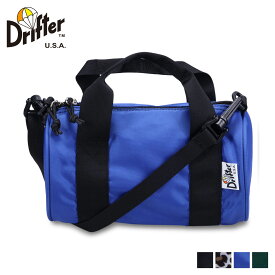 Drifter ドリフター バッグ ショルダーバッグ トートバッグ ボストン ダッフル メンズ レディース DRUM BAG S ブラック ブルー グリーン レオパード 黒 V1850 母の日