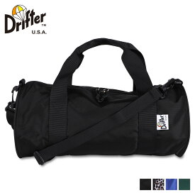 Drifter ドリフター バッグ ショルダーバッグ ボストン ダッフル メンズ レディース DRUM BAG M ブラック ブルー グリーン レオパード 黒 V1860 母の日