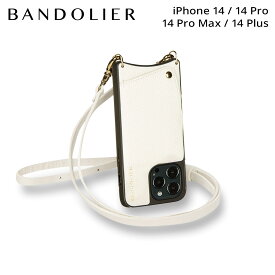 【クーポンで最大1000円OFF！5/1 10:59まで】 BANDOLIER バンドリヤー スマホ ストラップ スマホショルダー ケース スマホケース 携帯 スマホケース 携帯 ショルダー アイフォン エマ アイボリー メンズ レディース EMMA IVORY ホワイト 白 10EMM