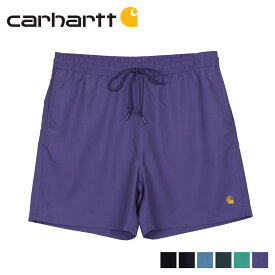 【クーポンで最大1000円OFF】 カーハート carhartt ショートパンツ ハーフパンツ チェイス スイム メンズ 水陸両用 CHASE SWIM TRUNKS ブラック ネイビー ブルー グリーン パープル 黒 I026235