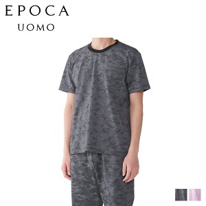 �y�ő�1000�~OFF�N�[�|�����s�� 7/3 11:59�܂ŁI�z �G�|�J �E�H�� EPOCA UOMO T�V���c ���� �C���i�[�V���c �z�[���E�F�A ���[���E�F�A �����Y �N���[�l�b�N CREW NECK SHIRT �u���b�N �s���N �� 0400-35