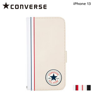 �y�ő�10%OFF�N�[�|�����s�� 1/7 11:59�܂Łz �R���o�[�X CONVERSE iPhone13 �X�}�z�P�[�X �����Y ���f�B�[�X �蒠�^ �g�� �A�C�t�H�� UNCLE PATCH&STRIPES BOOK TYPE CASE �u���b�N �A�C�{���[ ���b�h �� �y���[