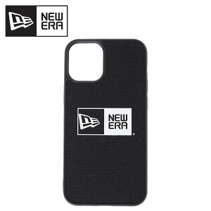 �j���[�G�� NEW ERA iPhone 12mini �X�}�z�P�[�X �g�� �A�C�t�H�� �J�o�[ �����Y ���f�B�[�X BOX LOGO HYBRID BACK CASE �u���b�N �� iP2054-NE01 �y���[���ցz