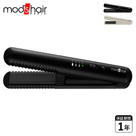 【クーポンで最大1000円OFF！5/1 10:59まで】 モッズヘア modshair ヘアアイロン ストレート コードレス USB充電式 ミニ 収納ポーチ付き CODELESS STRAIGHT IRON ブラック グレー 黒 MHPS-2080 母の日