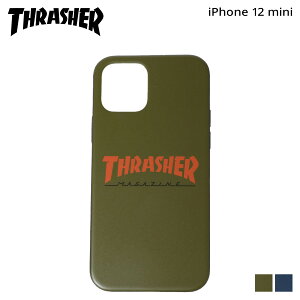 �X���b�V���[ THRASHER iphone12 12 Pro �X�}�z�P�[�X �����Y ���f�B�[�X �g�� �A�C�t�H�� HOME TOWN LOGOHYBRID IML BACK CASE �l�C�r�[ �I�����W �y���[���ցz ��̓�