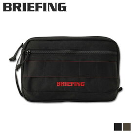 【クーポンで最大1000円OFF！5/1 10:59まで】 ブリーフィング ゴルフ BRIEFING GOLF バッグ クラッチバッグ セカンドバッグ メンズ レディース TURF CLUTCH TL ブラック カーキ 黒 BRG231E41