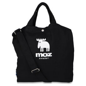 moz モズ トートバッグ ショルダー メンズ レディース キャンバス 斜めがけ B4サイズ対応 軽量 TOTE SHOULDER BAG ブラックホワイト ネイビー 黒 白 ZZHC-01 母の日