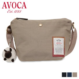 AVOCA アヴォカ ショルダーバッグ ミニ メンズ レディース 斜めがけ MINI SHOULDER BAG ブラック ネイビー ベージュ 黒 AC-009 母の日