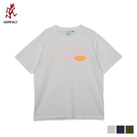 Gramicci グラミチ Tシャツ 半袖 オリジナル フリーダム オーバル メンズ プリント 綿100% ORIGINAL FREEDOM OVAL TEE ホワイト ネイビー グリーン 白 G3FU-T062