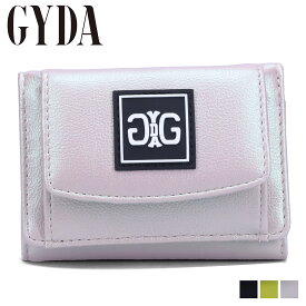 GYDA ジェイダ 財布 ミニ財布 レディース 軽い MINI WALLET ブラック ライト グリーン マルチ 黒 GY-W132