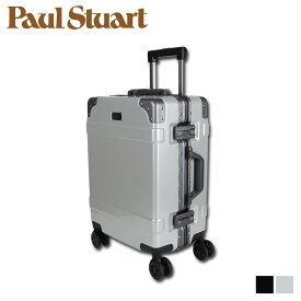 ポールスチュアート Paul Stuart キャリーケース スーツケース キャリーバッグ メンズ 機内持ち込み可能 Sサイズ 乗れる 33L CARRY CASE ブラック シルバー 黒 PS-T021