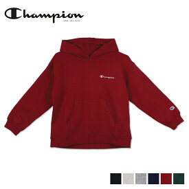 チャンピオン Champion パーカー プルオーバー スウェット キッズ PARKA ブラック オフ ホワイト グレー ネイビー ワイン レッド ダーク グリーン 黒 CK-Y104