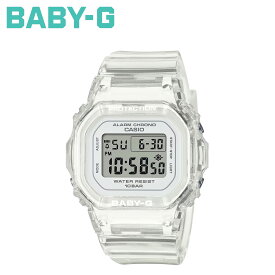 【クーポンで最大1000円OFF！5/1 10:59まで】 カシオ CASIO BABY-G 腕時計 BGD-565US-7JF 防水 ベビーG ベイビーG レディース クリア 透明