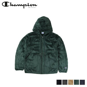 `sI Champion WPbg t[XWPbg WbvAbv AE^[ t[fbh Y {A ZIP HOODED JACKET ubN O[ x[W O[  C3-Y615