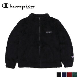 チャンピオン Champion ジャケット フリースジャケット ジップアップ アウター 男の子 女の子 ボア ZIP JACKET ブラック ネイビー バーガンディー グリーン 黒 CK-Y601