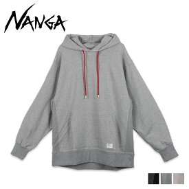 NANGA ナンガ スウェット フーディー パーカー プルオーバー スウェット エコ ハイブリッド メンズ 無地 ECO HYBRID SWEAT HOODIE ブラック グレー オートミール 黒 N1R8