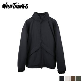 【最大1000円OFFクーポン発行中 2/10 11:59まで！】 WILD THINGS ワイルドシングス ジャケット ナイロン 中綿 アウター コールドウェザーパーカー メンズ COLD WEATHER PARKA ブラック オフ ホワイト カーキ ブラウン 黒 WT23102SN