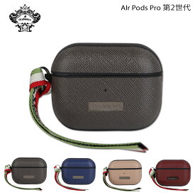 オロビアンコ Orobianco AirPods Proケース 第2世代 カバー エアーポッズプロ メンズ レディース スクエアプレート PU LEATHER CASE ダーク グレー ネイビー ライト ベージュ バーガンディー AP5P-ORB05678