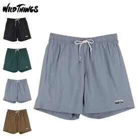 WILD THINGS ワイルドシングス パンツ トロピカル ショートパンツ ショーツ メンズ TROPICAL SHORTS ブラック ブラウン ブルー グリーン WT24025SK