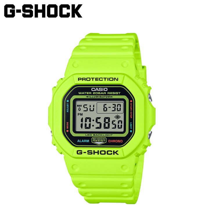 楽天市場】カシオ CASIO G-SHOCK 腕時計 DW-5600EP-9JF 防水 5600 