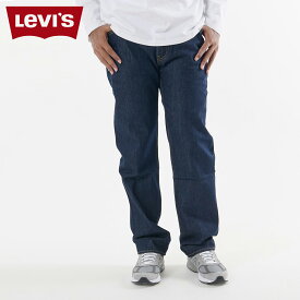 リーバイス LEVIS 555 デニム パンツ ジーンズ ジーパン メンズ リラックスストレート WELCOME TO THE GAM ダーク ネイビー 000LO-0000