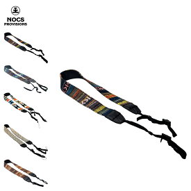ノックスプロヴィジョンズ Nocs Provisions ストラップ 双眼鏡 オペラグラス用 ウーブン タペストリー アクセサリー グッズ WOVEN TAPESTRY STRAP マルチカラー ブルー イエロー NOC-STP